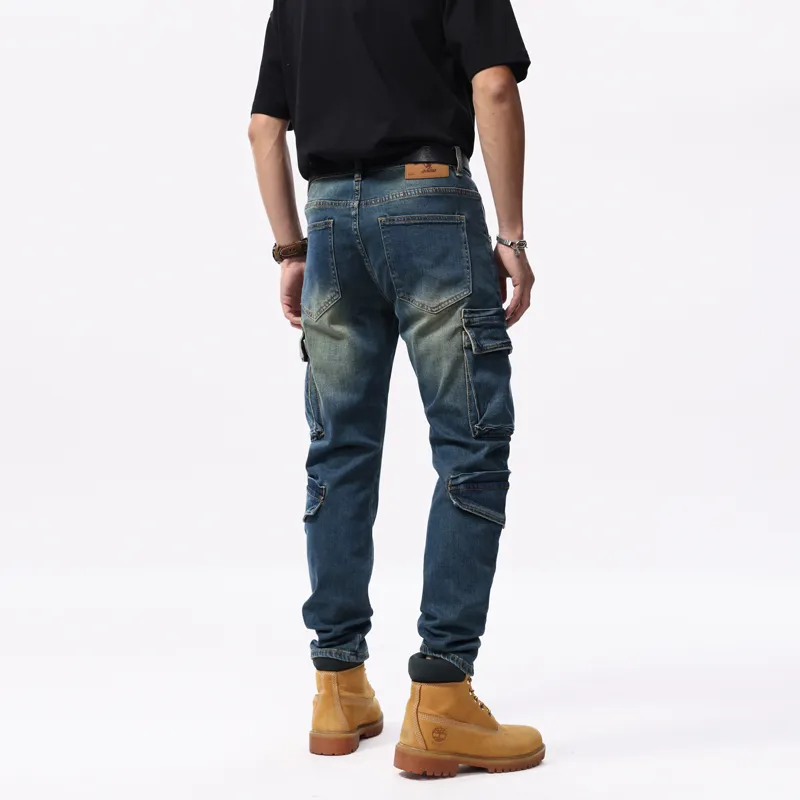 SANTASTIC Jeans Men's Vintage Blue-6