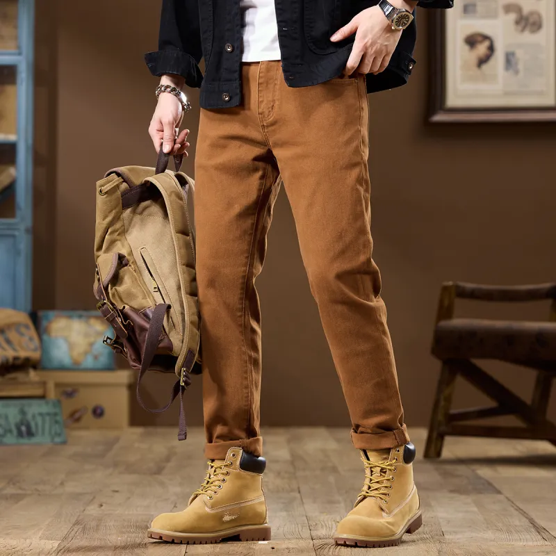 SANTASTIC Jeans Men's Earth Yellow-4