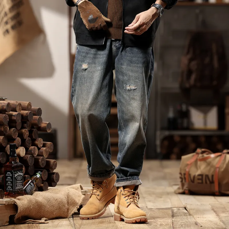 SANTASTIC Jeans Men's Yellow Mud-3