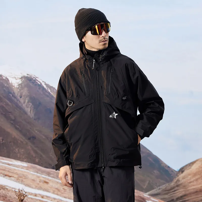 SANTASTIC Waterproof, Windproof, And Water Repellent Windbreaker Jacket Unisex-9