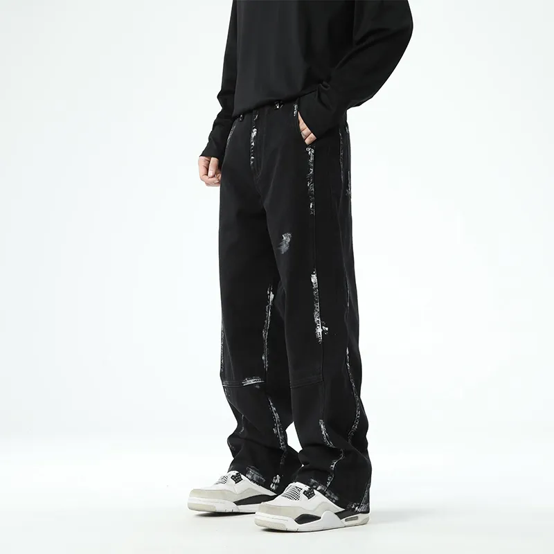 SANTASTIC Jeans Men's Dirty Black-2