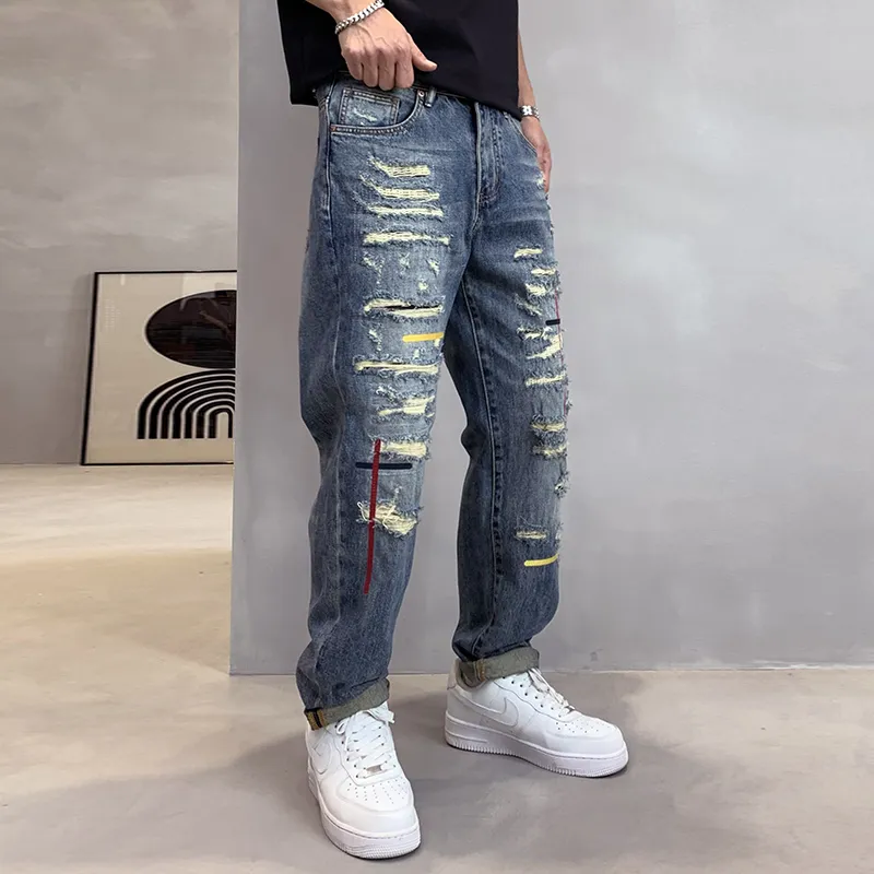 SANTASTIC Jeans Men Dark Blue-5