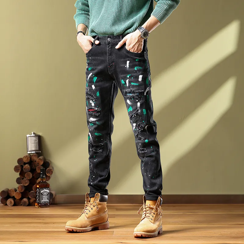 SANTASTIC Jeans Men Black-4