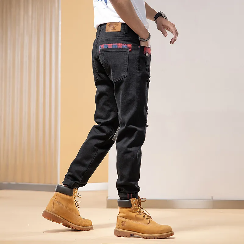 SANTASTIC Jeans Men Black-7