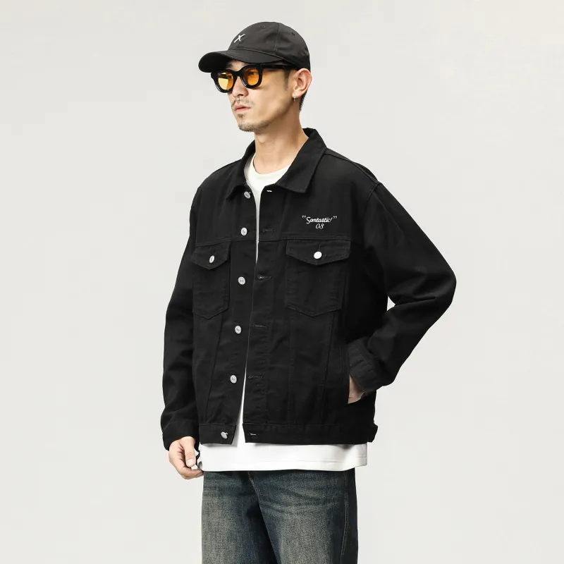 SANTASTIC Denim Jackets Men-10