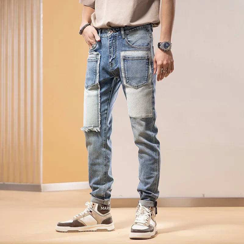 SANTASTIC Jeans Men Blue-5