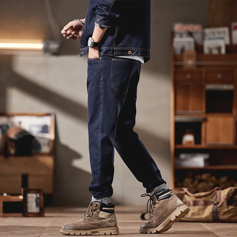 SANTASTIC Jeans Men Dark Blue-4