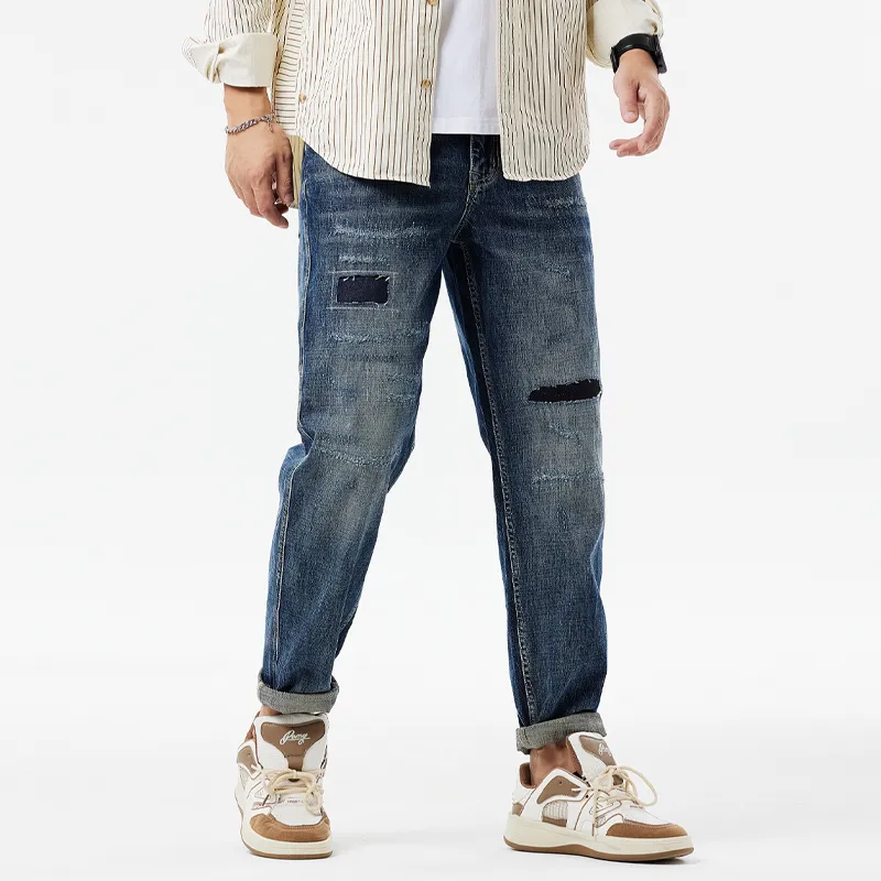 SANTASTIC Jeans Men's Dark Blue-5