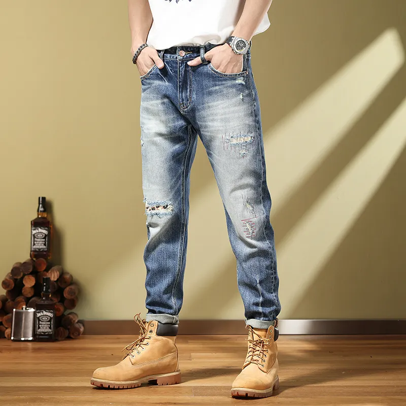 SANTASTIC Jeans Men Blue-5