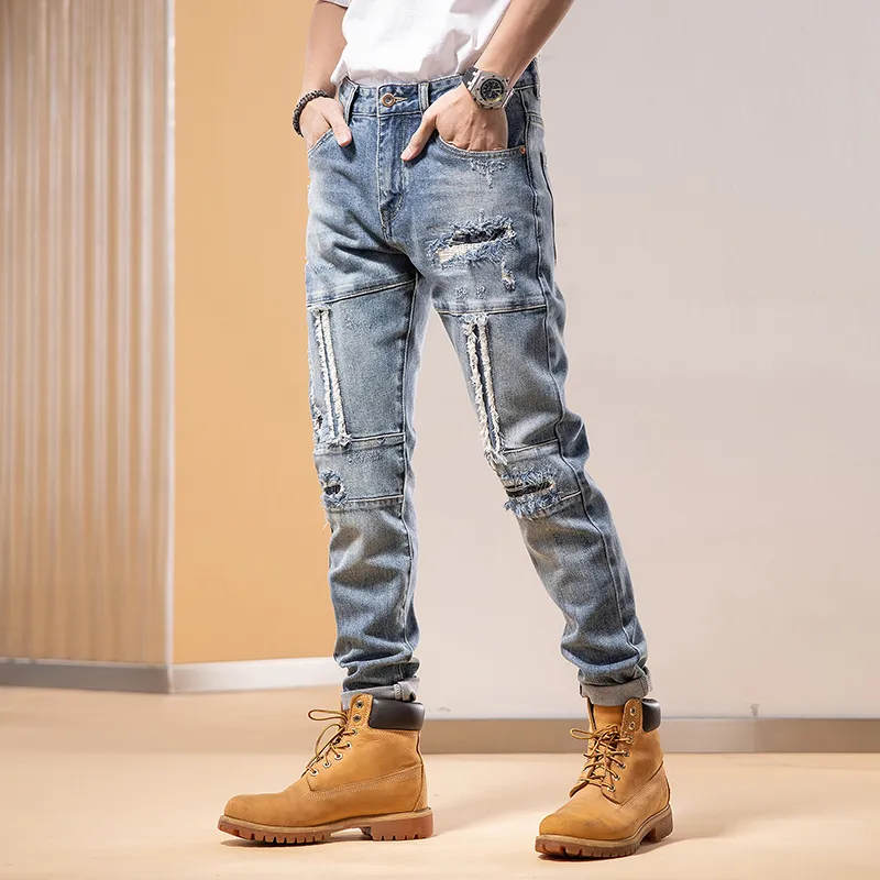 SANTASTIC Jeans Men Blue-4