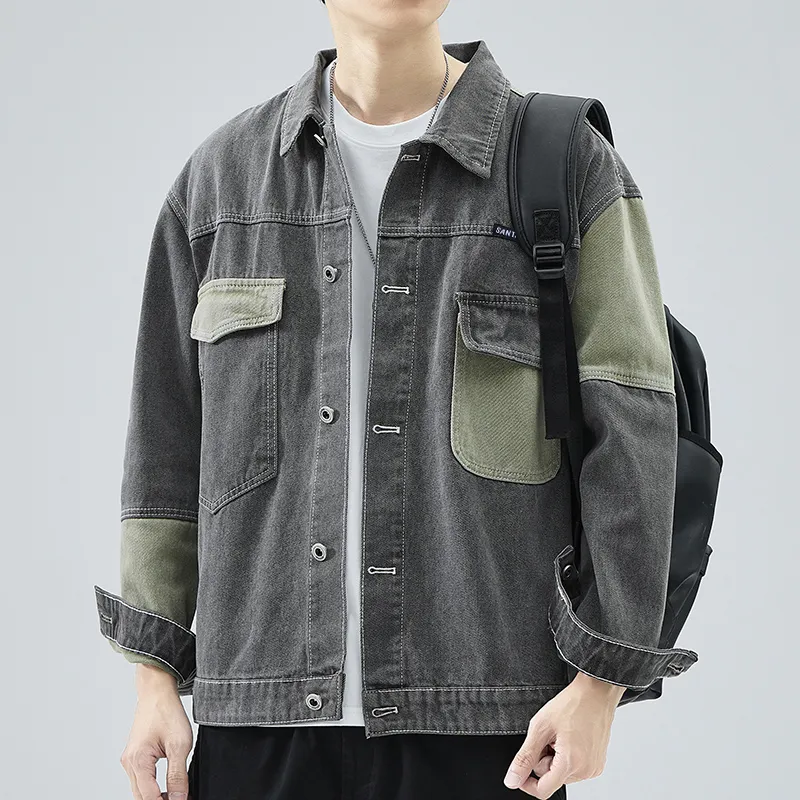 SANTASTIC Denim Jackets Men-4