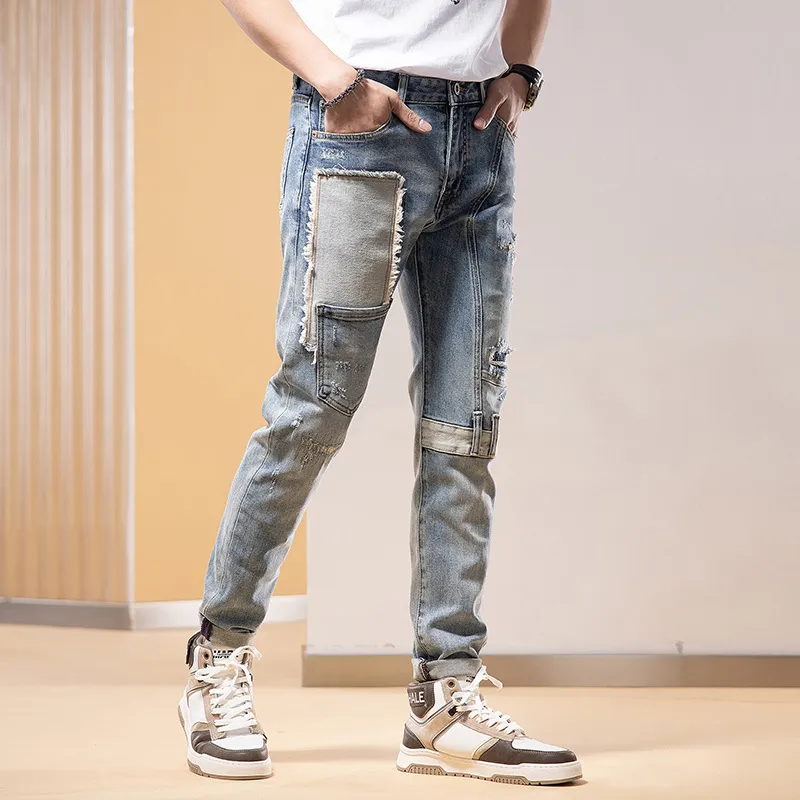SANTASTIC Jeans Men Blue-4