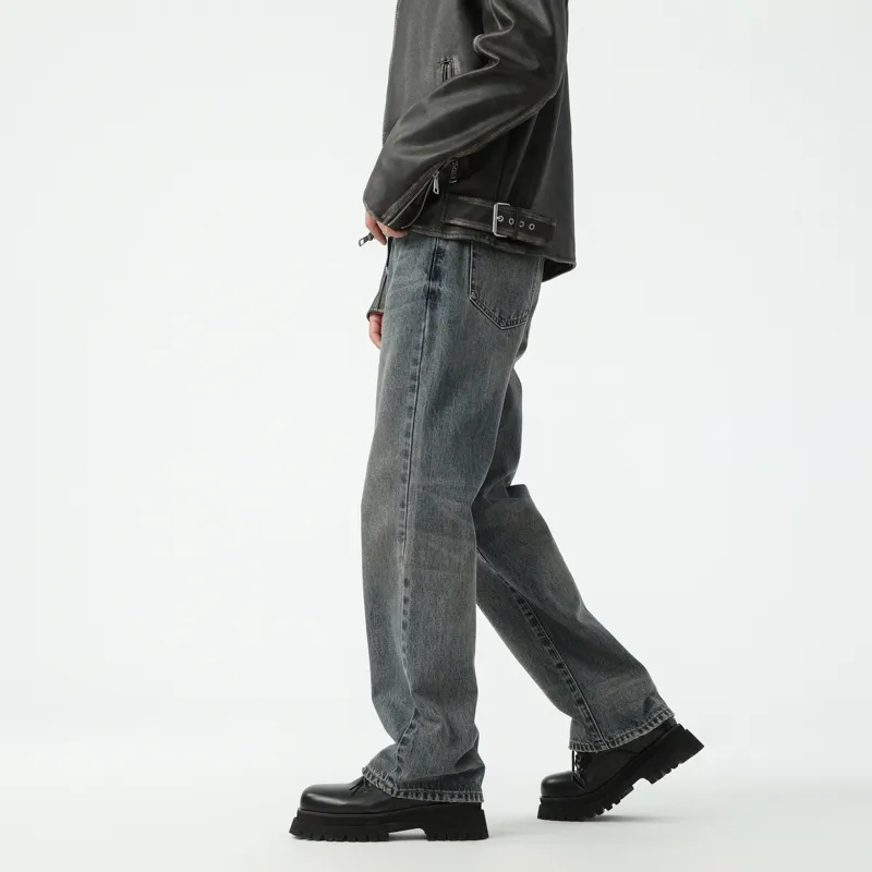 SANTASTIC Jeans Men's Haze Blue-5