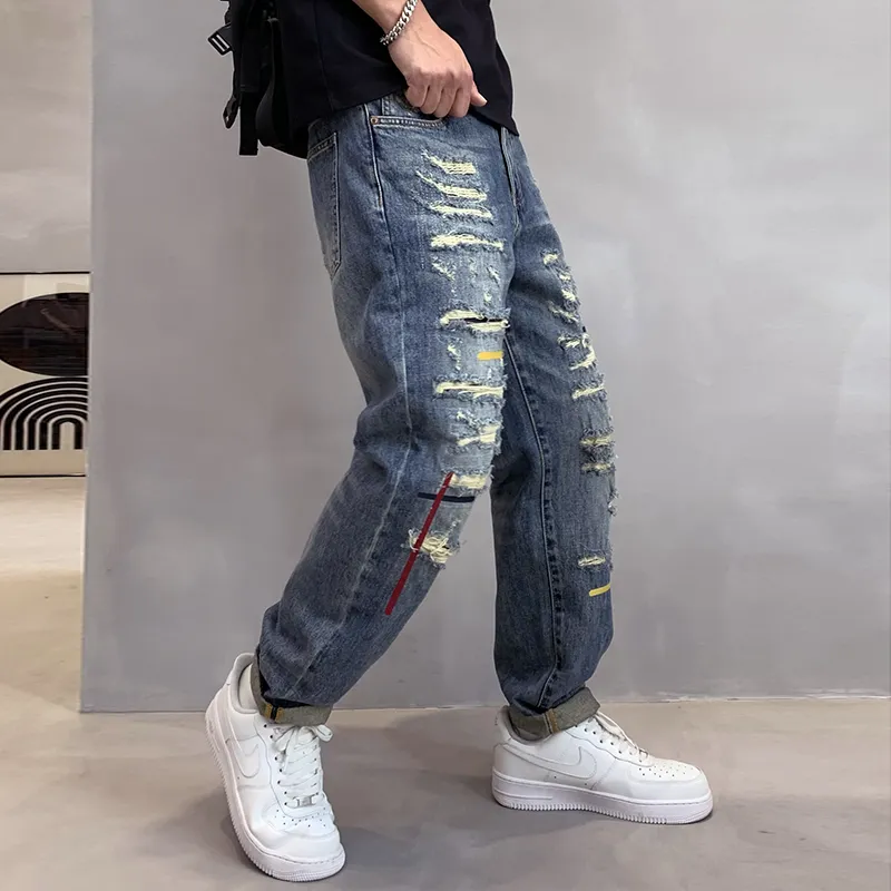 SANTASTIC Jeans Men Dark Blue-8