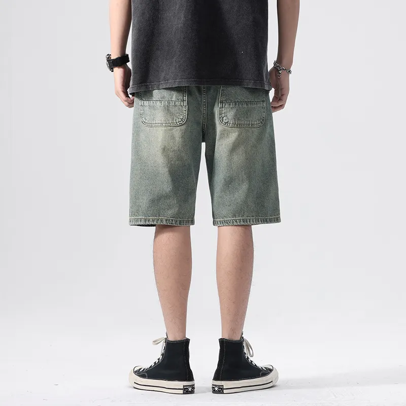 SANTASTIC Denim Shorts Men's Blue-3