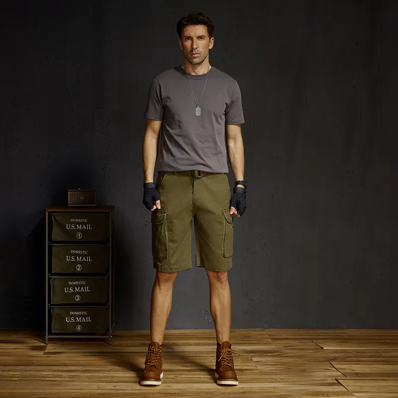 SANTASTIC Cargo Shorts Men-18