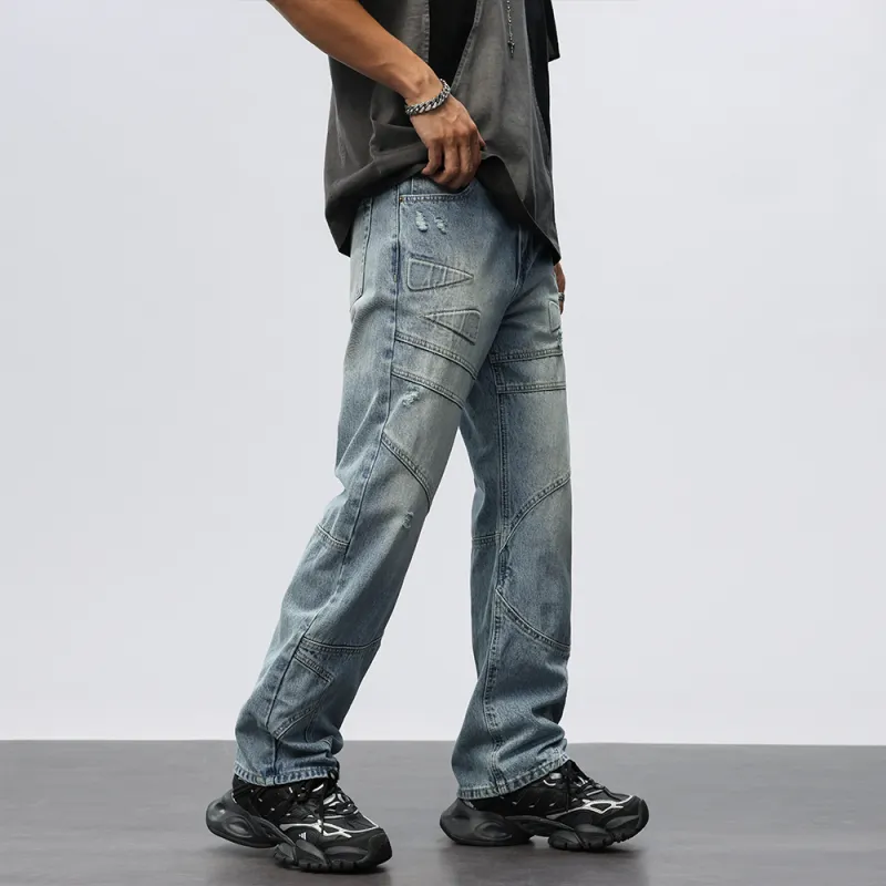 SANTASTIC Jeans Men's Light Blue-4
