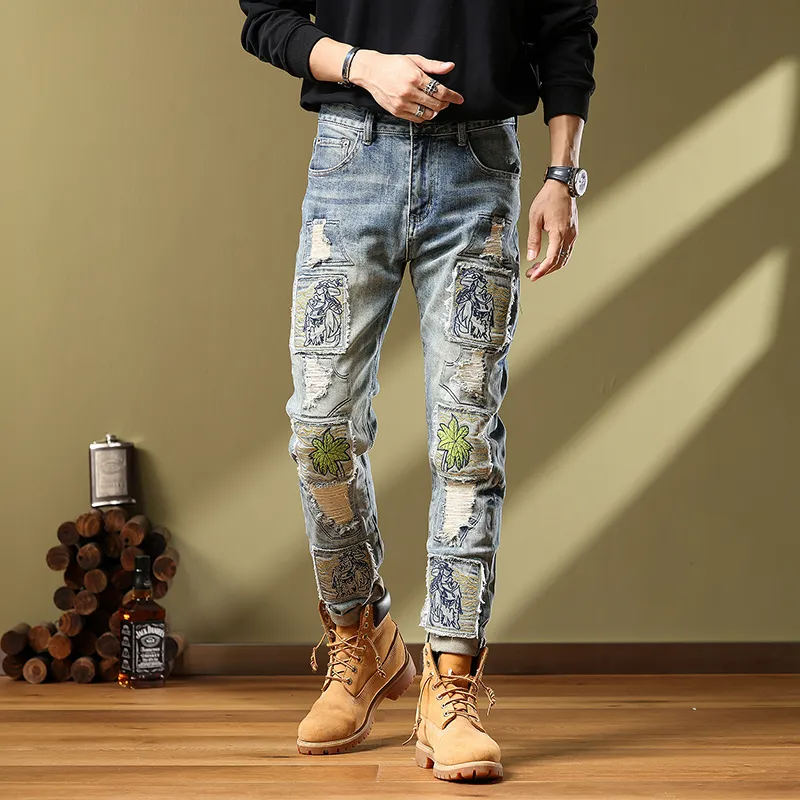 SANTASTIC Jeans Men Blue-3