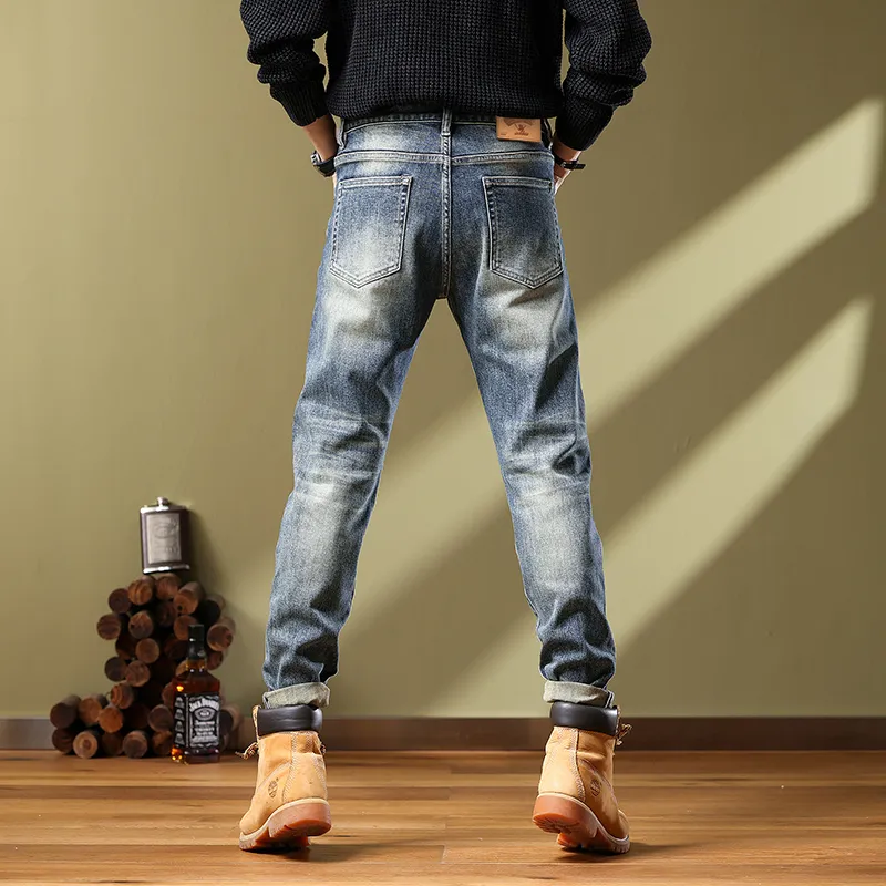 SANTASTIC Jeans Men Blue-4