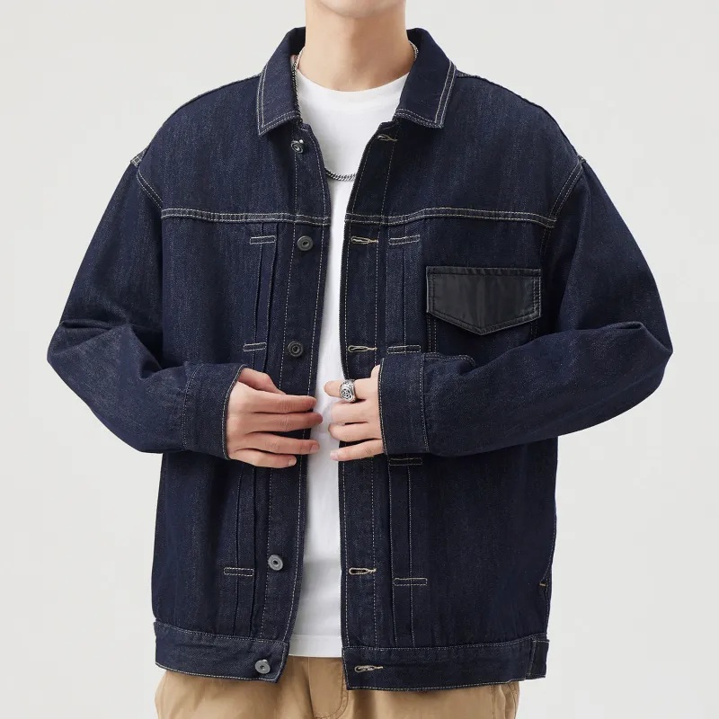 SANTASTIC Denim Jacket Men's Original Indigo-4
