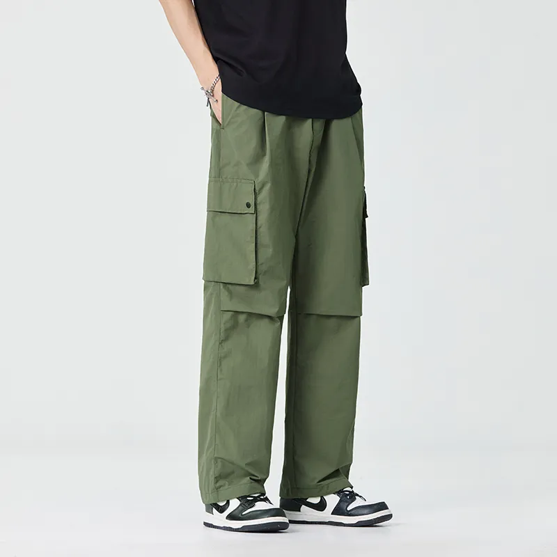 SANTASTIC Cargo Pants Men Green-2