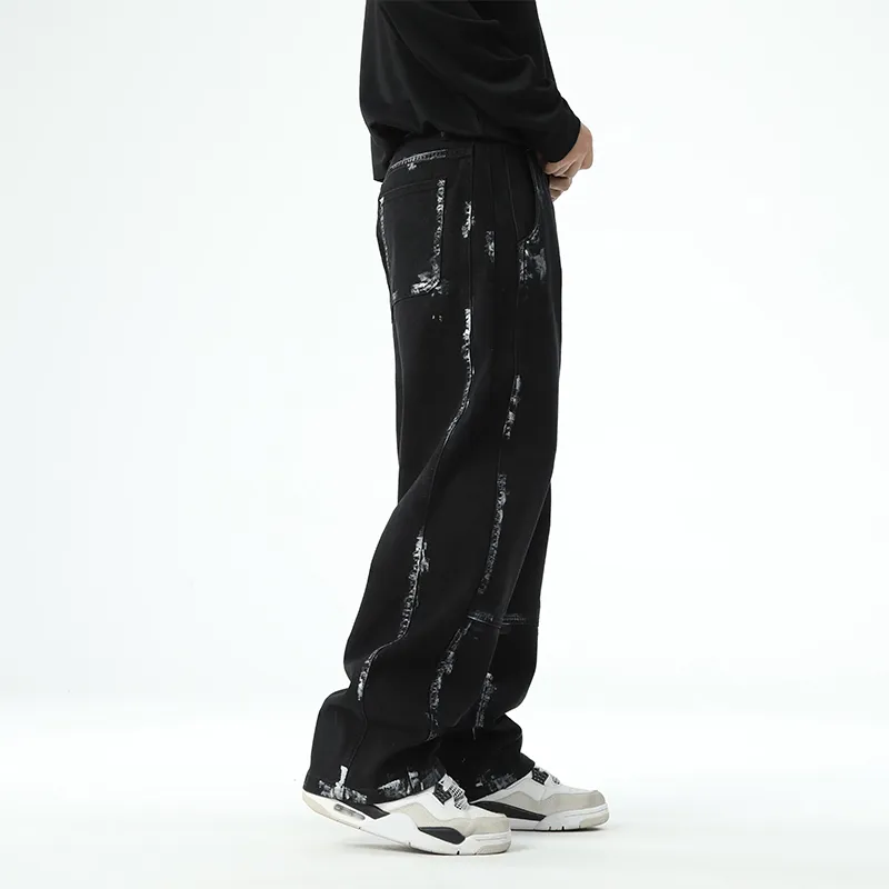 SANTASTIC Jeans Men's Dirty Black-6
