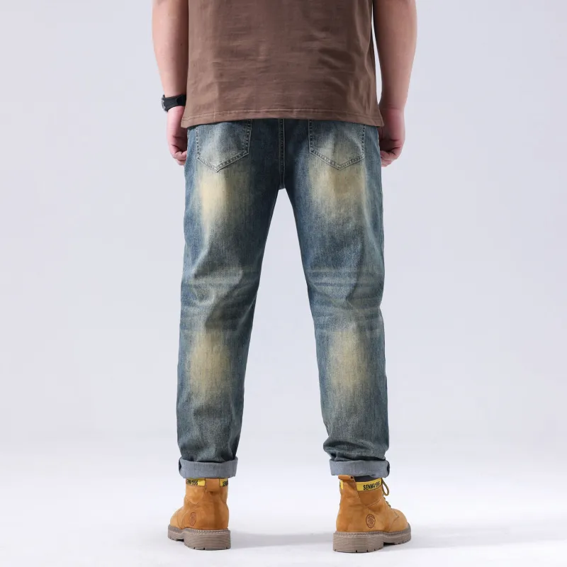 SANTASTIC Jeans Men's Oil Wax Yellow-6