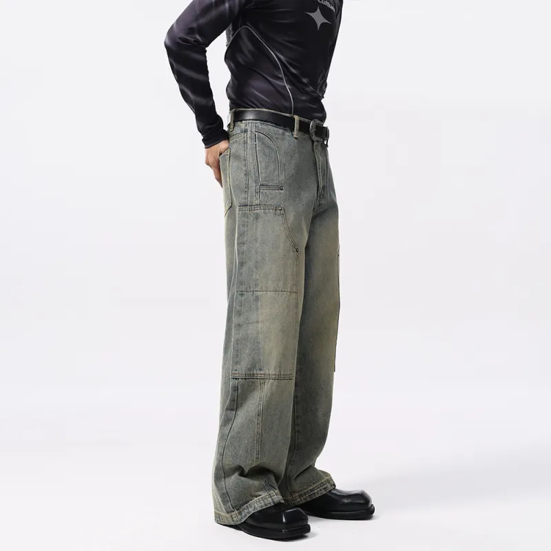 SANTASTIC Jeans Men's Vintage Blue-4