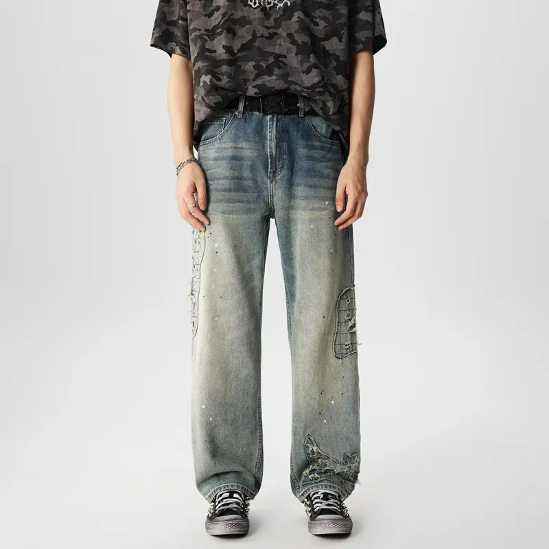 SANTASTIC Jeans Men Vintage Blue-2