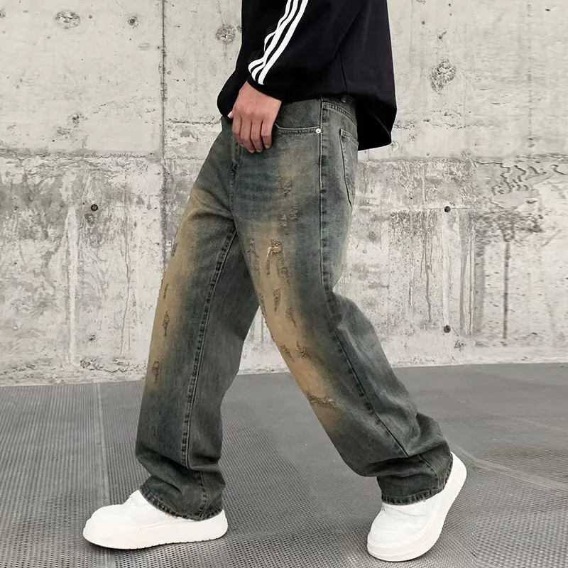 SANTASTIC Jeans Men's Mud Yellow-5