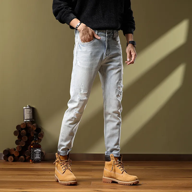 SANTASTIC Jeans Men Blue-4