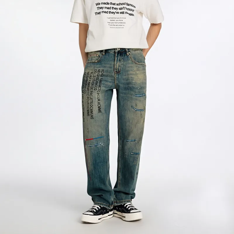 SANTASTIC Jeans Men's Vintage Blue-2