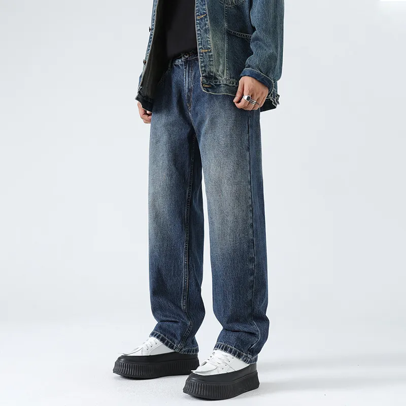 SANTASTIC Jeans Men Blue Fleece Lined-3