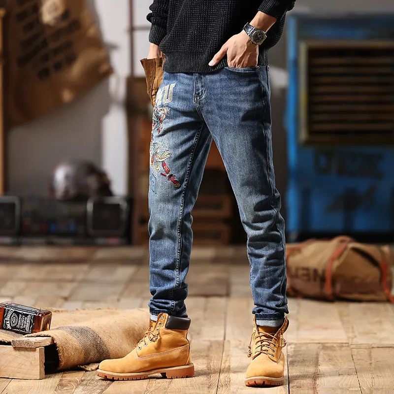 SANTASTIC Jeans Men Blue-4
