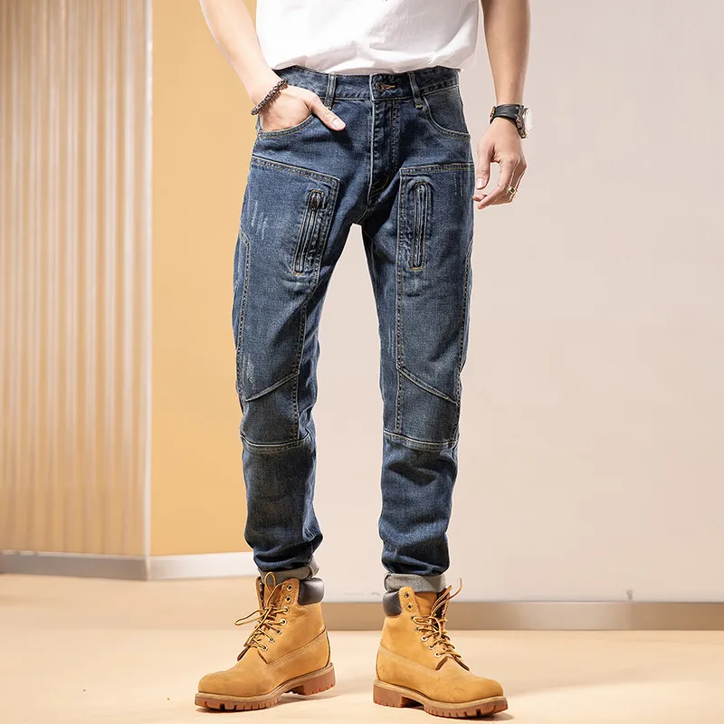 SANTASTIC Jeans Men Blue-2