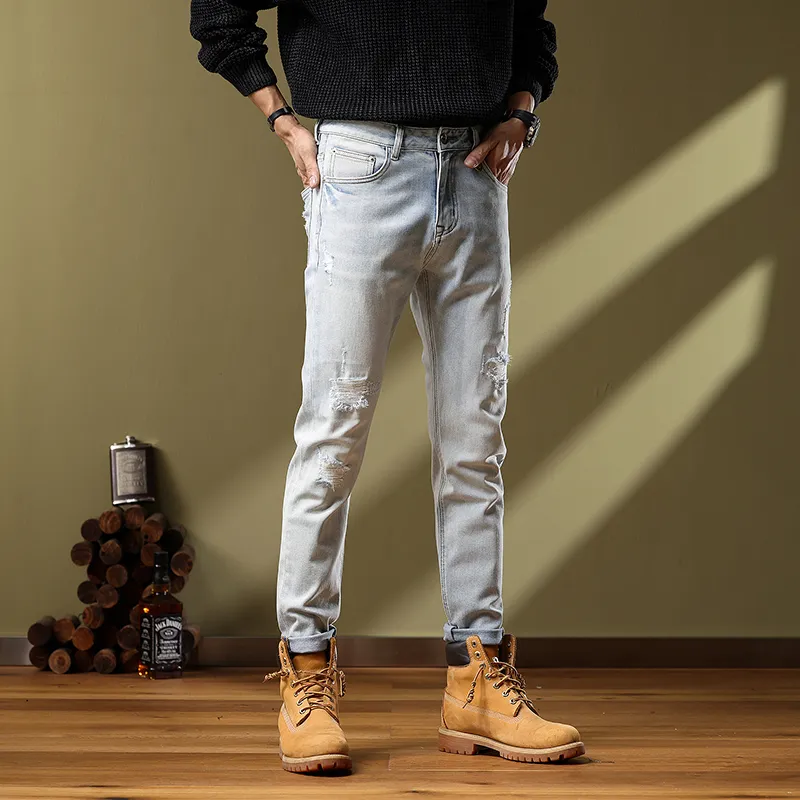 SANTASTIC Jeans Men Blue-5