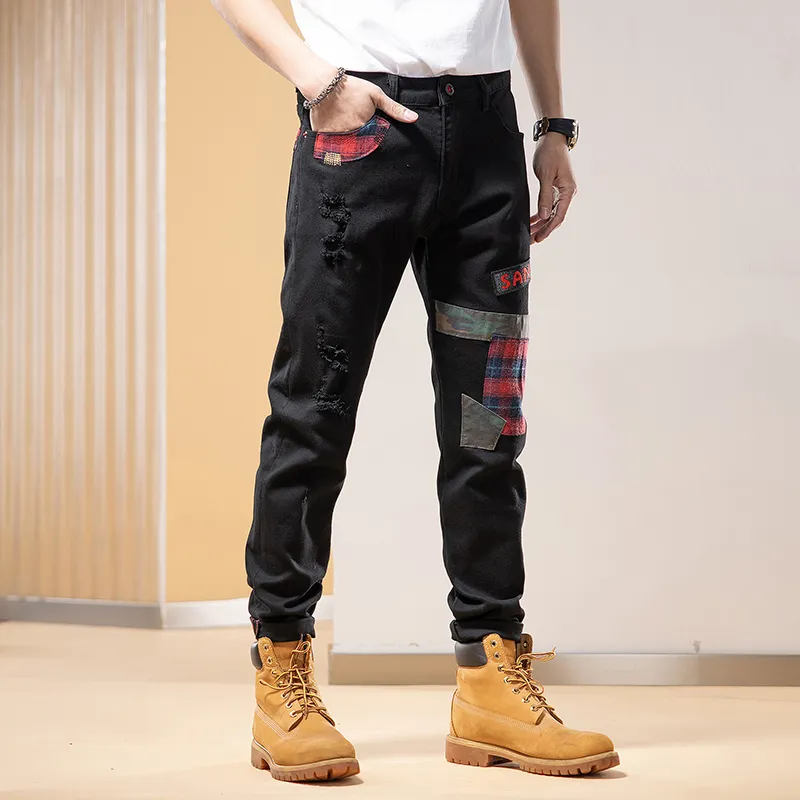 SANTASTIC Jeans Men Black-4