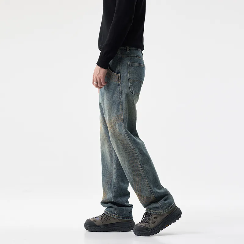 SANTASTIC Jeans Men's Vintage Blue-5