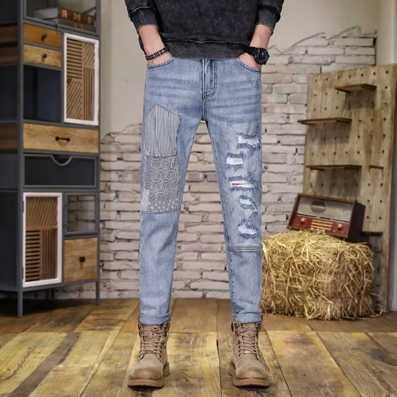 SANTASTIC Jeans Men's Light Blue-3