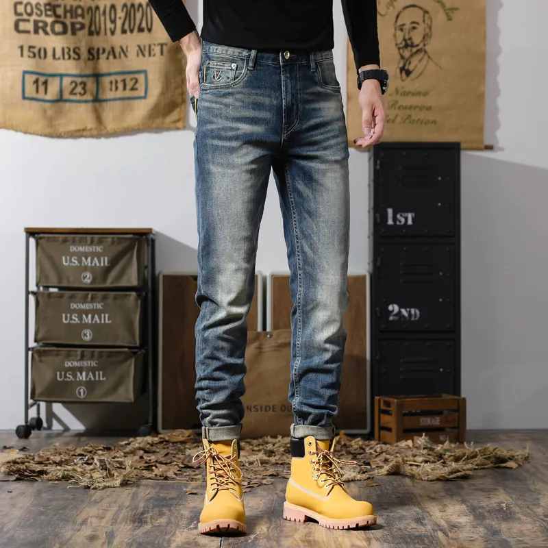 SANTASTIC Jeans Men's Hong Kong Chic Blue-6