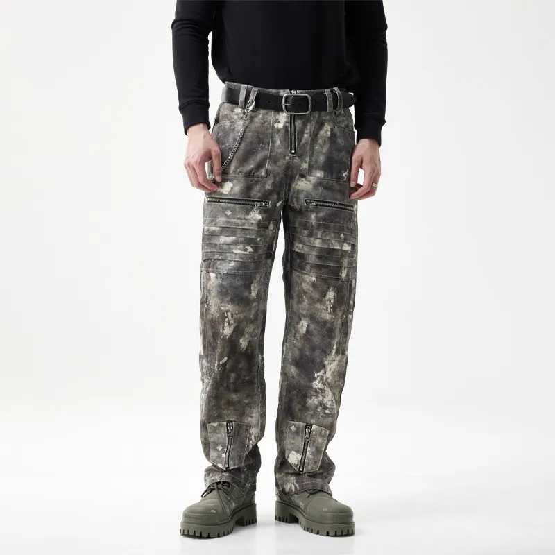 SANTASTIC Jeans Men's Green Camouflage-2