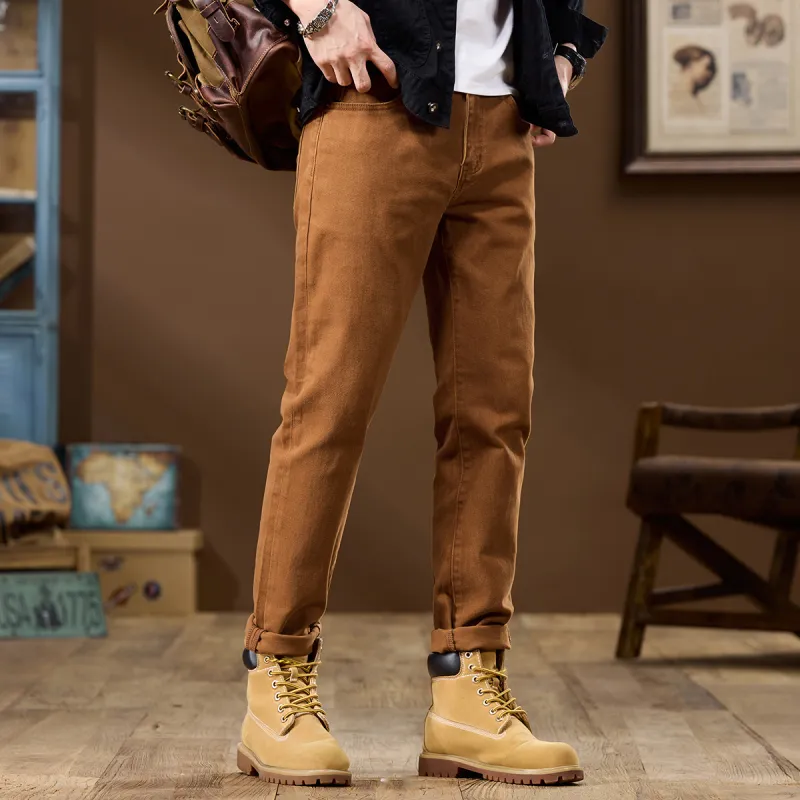 SANTASTIC Jeans Men's Earth Yellow-3