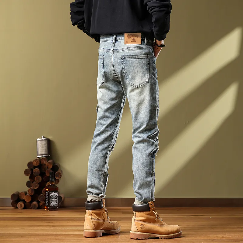 SANTASTIC Jeans Men Blue-6