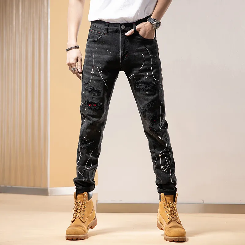 SANTASTIC Jeans Men Black-2