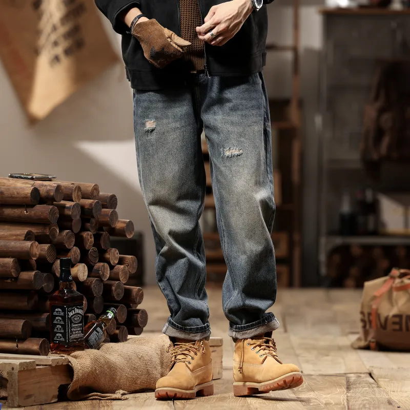 SANTASTIC Jeans Men's Yellow Mud-4