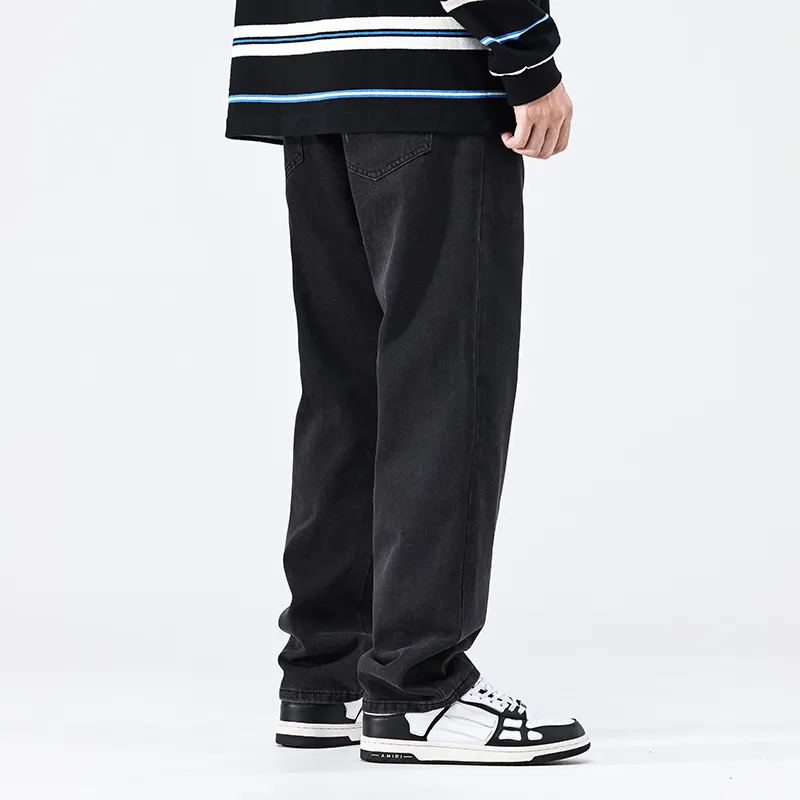 SANTASTIC Jeans Men Black Fleece-Lined-6