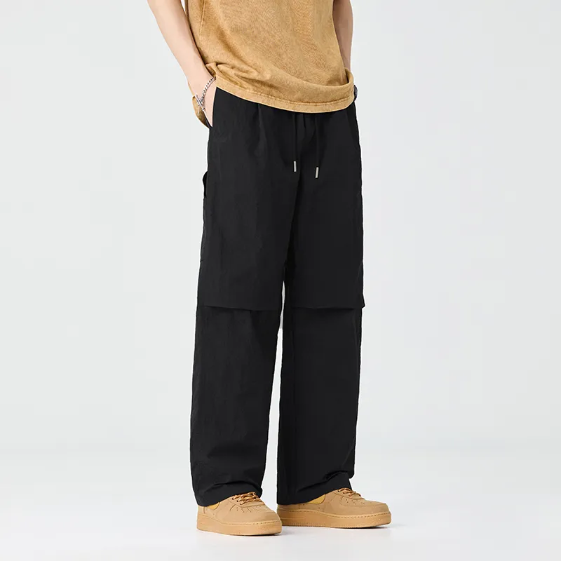 SANTASTIC Casual Pants Unisex Black-2