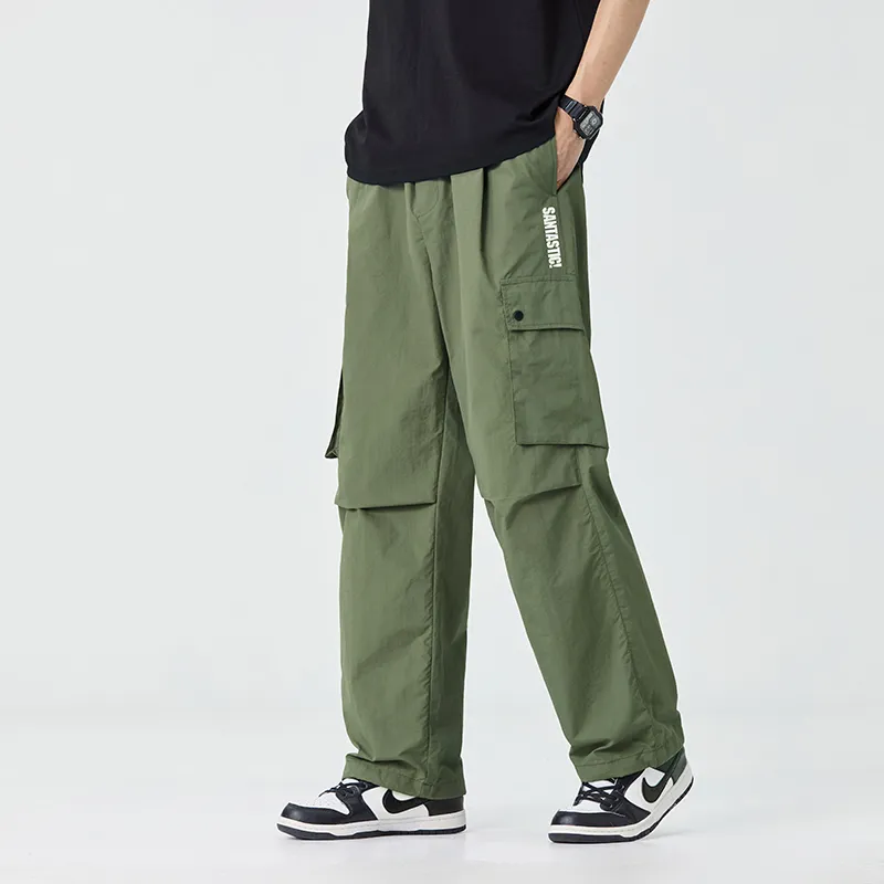 SANTASTIC Cargo Pants Men Green-4