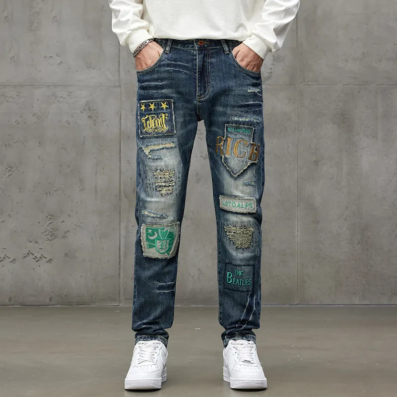 SANTASTIC Jeans Men Blue-3