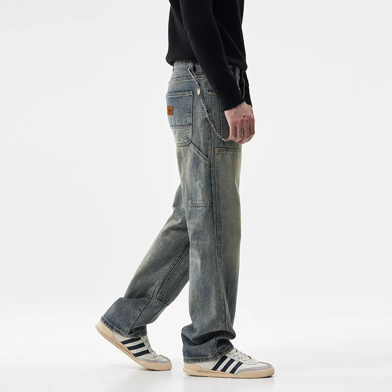 SANTASTIC Jeans Men's Vintage Blue-6